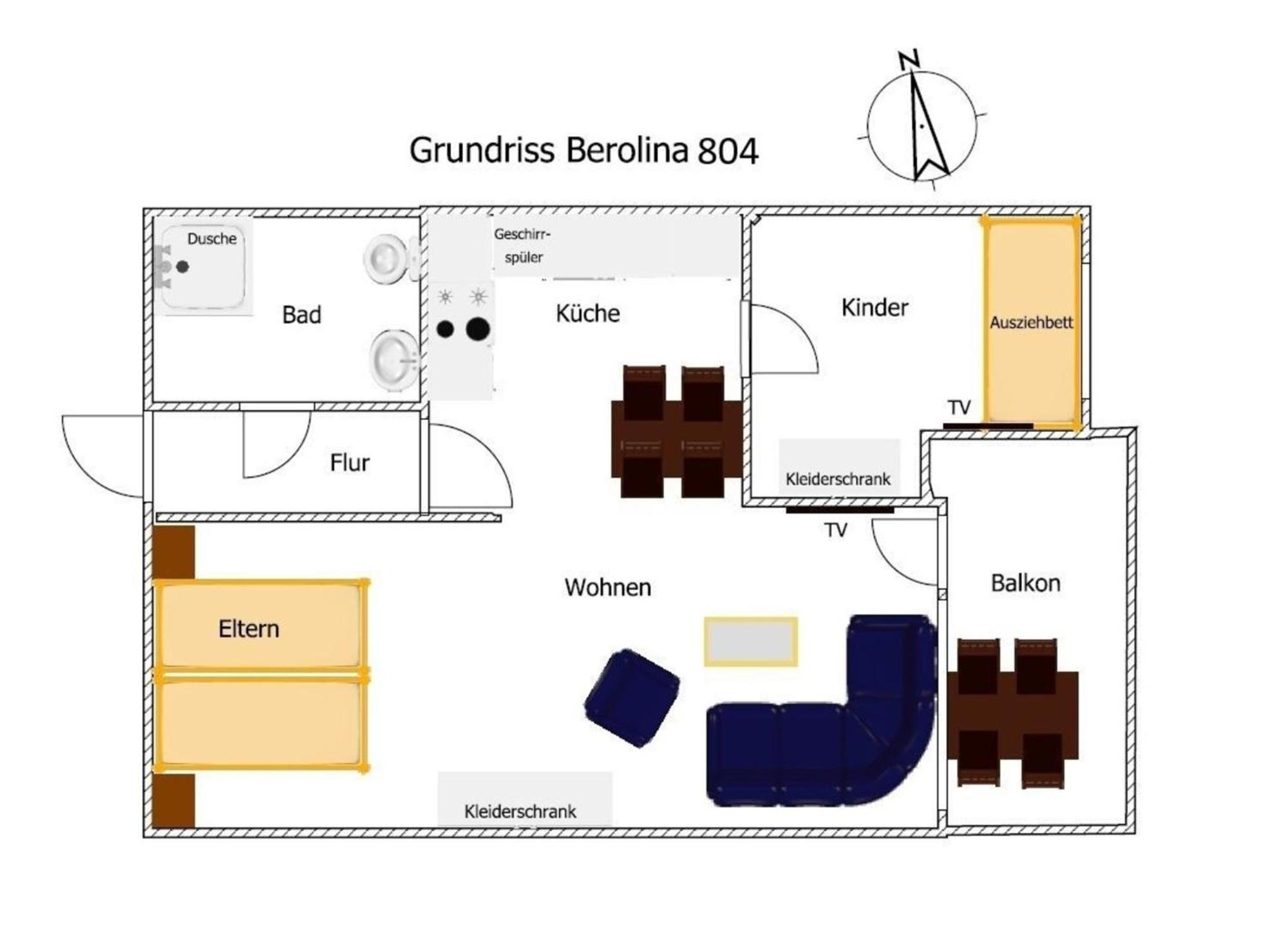Berolina 804 Penthouse Mit Meerblick Dahme  Ngoại thất bức ảnh